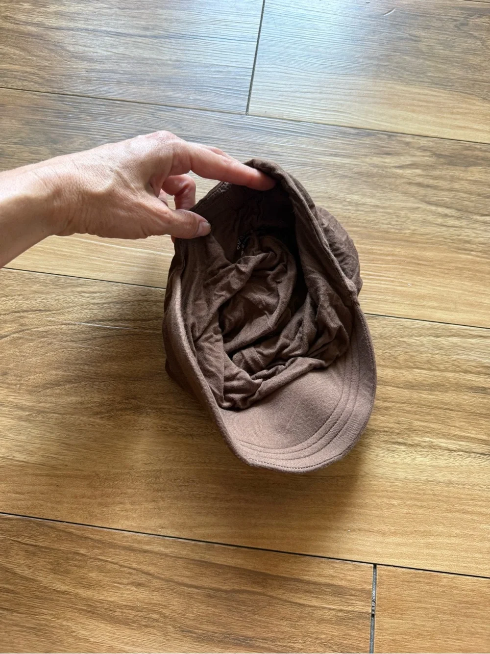 Grace Eleyae The Softie Cap Brown Bamboo Blend Chemo Hair Loss Hat One Size